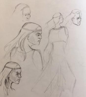 sketches for guinevere