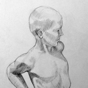 drawing of boy